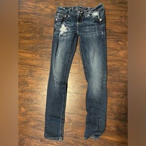 Miss me distressed skinny jeans
